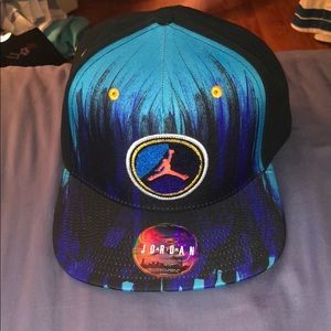 Jordan aqua 8 hat